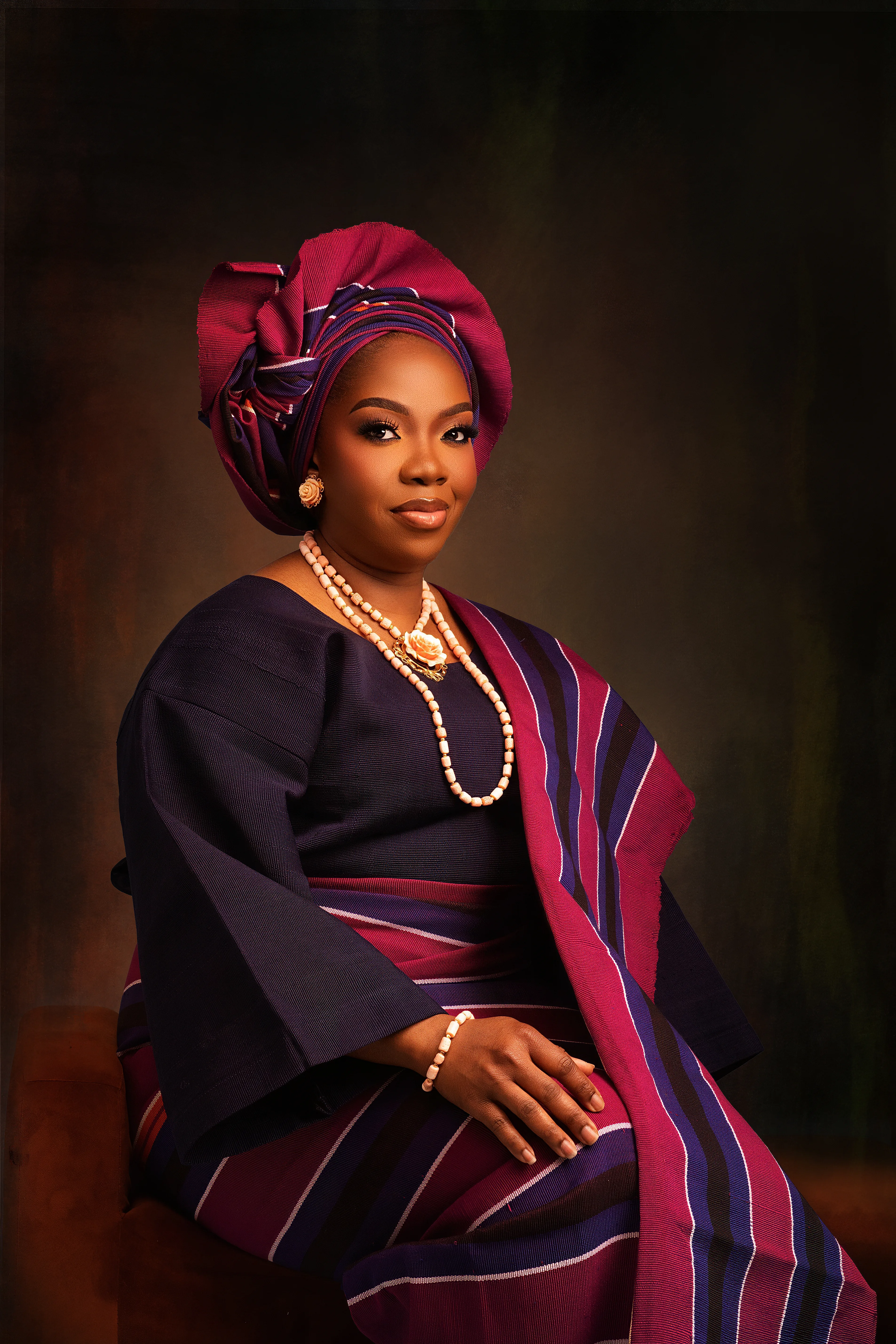 woman portrait by atunbi